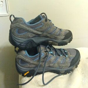 Women's Granite Merrell MOAB 2 J06026 Hiking Shoes Vibram Sole Size 9